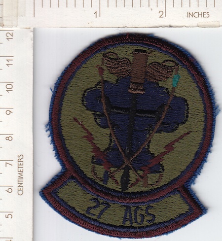 27th Airborne Ground Surveillance ce ns $1.00