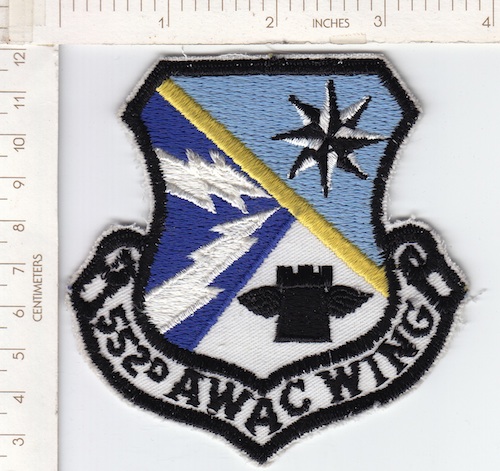 552nd AWAC WING (larger size) ce ns $5.00