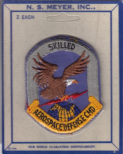 Aerospace Defense Command SKILLED pkg of 2 ce ns $10.00