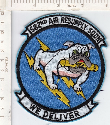 582nd Air Resupply SQDN ce ns $3.50