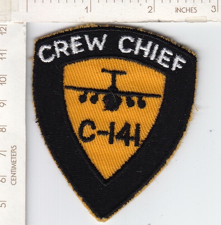 C-141 CREW CHIEF ce ns (1960's) $3.00