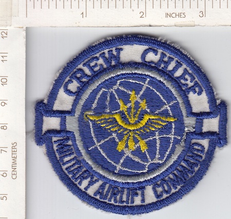 Military Airlift Cmd CREW CHIEF ce ns $5.00