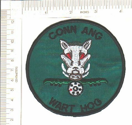 Connecticut Air National Guard Wart Hog me ns $4.00