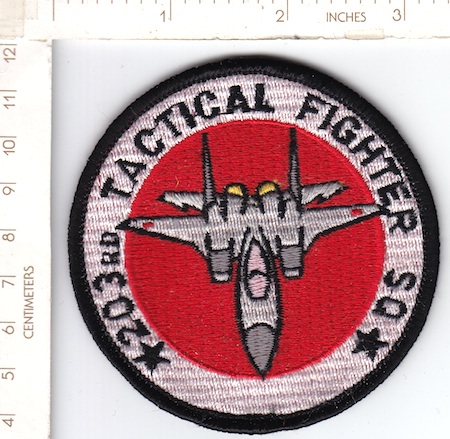 203rd Tactical Fighter Sq me ns $3.00