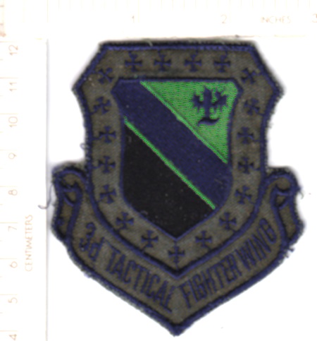 3rd Tactical Fighter Wing sub ce ns $1.50