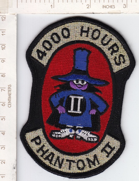 F-4 Phantom II 4000 Hours me ns $6.00