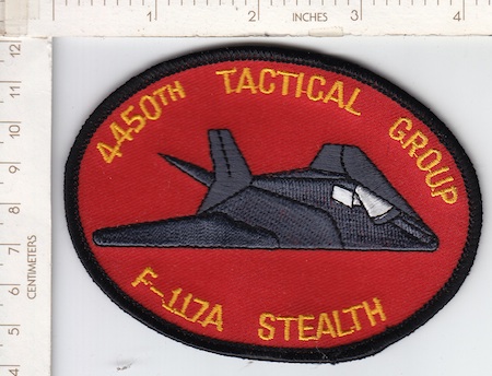 4450th Tactical Group F-117A Stealth me ns $4.00