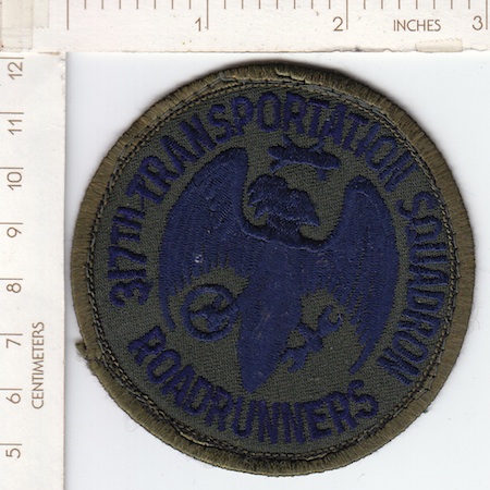 317th Transportation Sq ROADRUNNERS me rfu sub.$2.00