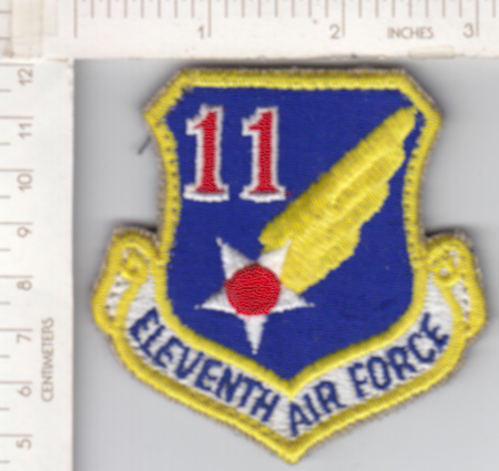 Eleventh Air Force on velcro $3.00