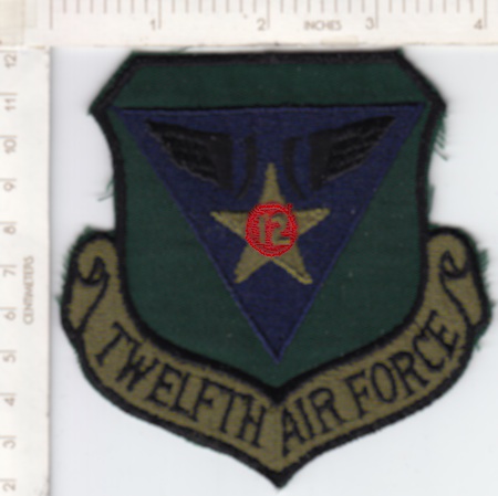 Twelfth Air Force ce ns large sub $4.00