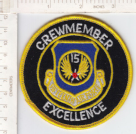 Fifteenth Air Force Crewmember Excellence me ns $4.00