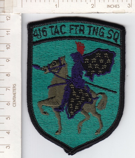 416th Tactical Fighter Training Sq me ns $2.00