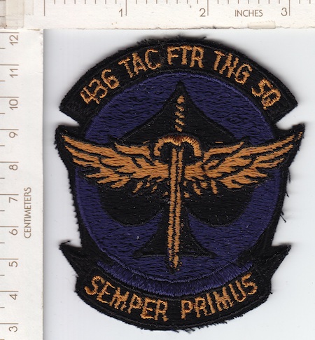 436th TAC FTR TNG SQ SEMPER PRIMUS sub ce ns $2.00