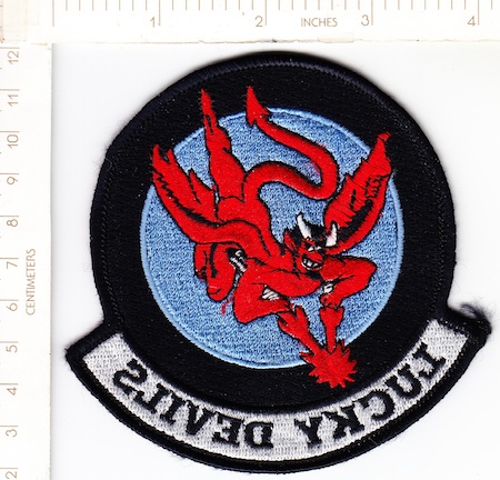 LUCKY DEVILS 88th Flight Training Sq Mfg error ns me  $5.00
