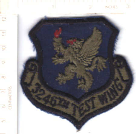 3246th Test Wing ce ns $1.25