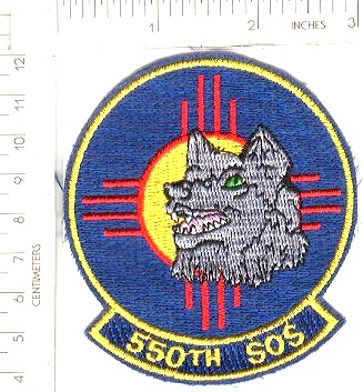 USAF 550th Special OPerations Sq ce ns $4.99