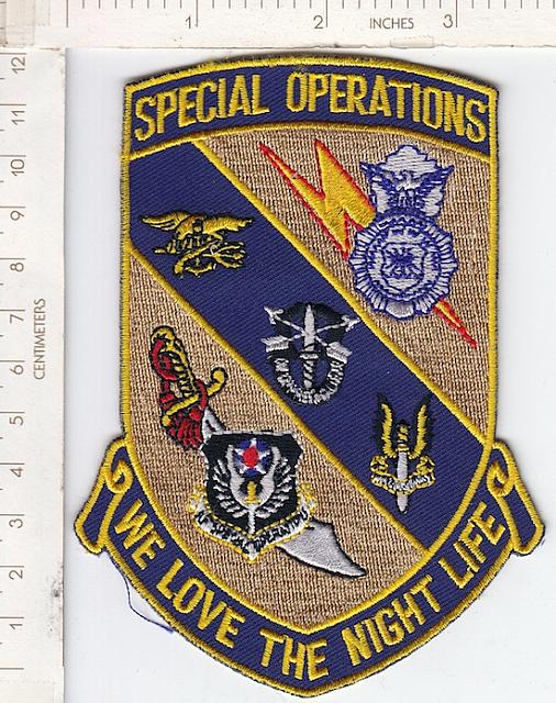 UAF-USN-SAS-SF  SPOPS WE LOVE THE NIGHT LIFE ce ns $12.00