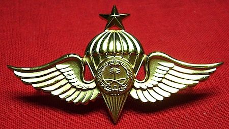 Saudi Arabia airborne senior cb $20.00