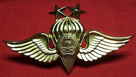 Saudi Arabia airborne Jump Master cb $25.00