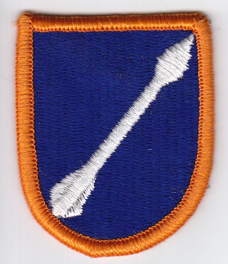 18th Aviation Bde flash (arrow) me ns $4.00