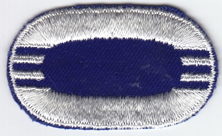 325th Infantry Rgt 3rd Bn oval ce ns $5.00