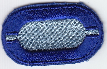 502nd Infantry Rgt 1st Bn oval ce ns $5.00