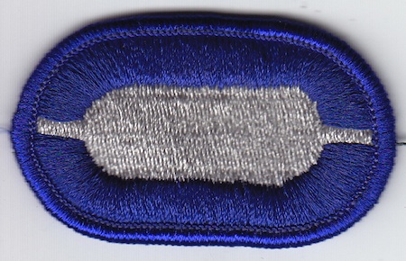 502nd Infantry Rgt 1st Bn oval me ns $4.00