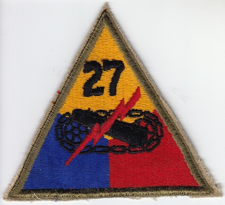 27th Armor Div ce ns $5.00