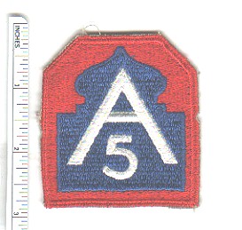 5th army CE RFU WW2 $5.00