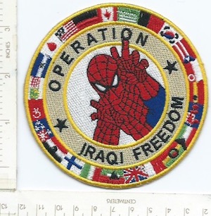 Operation Iraqi Freedom Spiderman ce ns $5.00