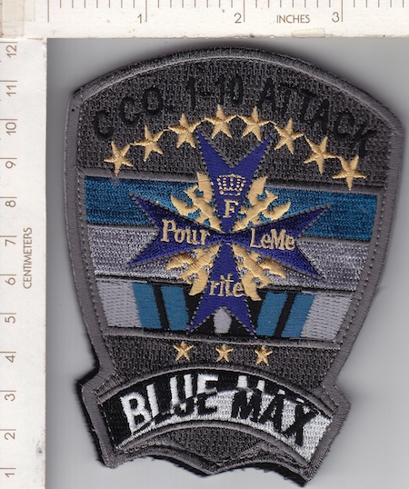 1-10 C. Co Attack Blue Max ce velcro post 1981  $5.00