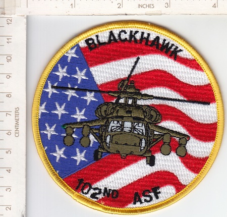 102nd ASF BLACKHAWK me ns $5.00