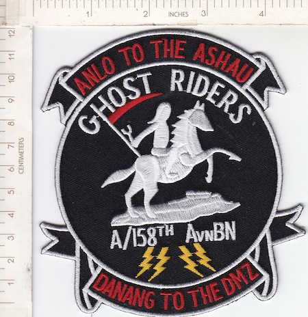 A/158th Avn Bn GHOST RIDERS Da Nang to the DMZ ce ns $7.00