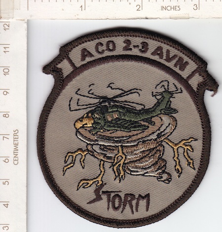 2-3 Avn A Co STORM dsrt me ns $4.25