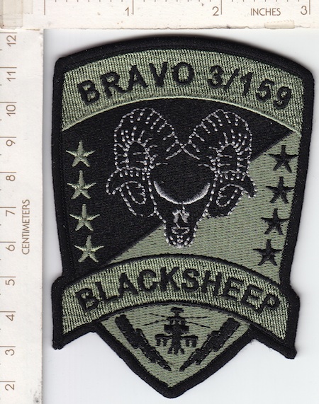3-159 Bravo BLACK SHEEP sub ce ns $5.00