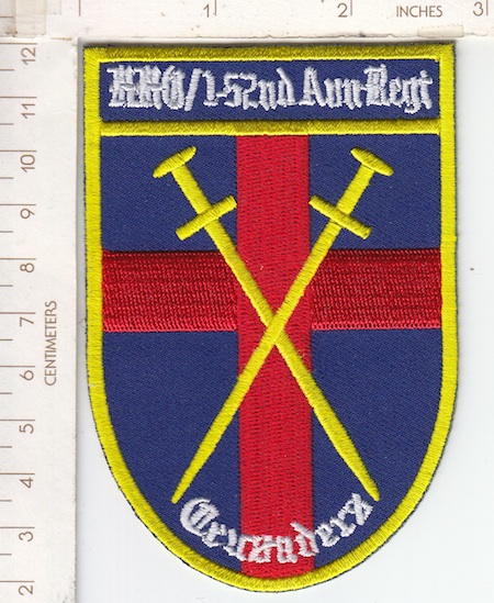 HHC /1-52 Avn Regt CRUSADERS ce ns $5.00