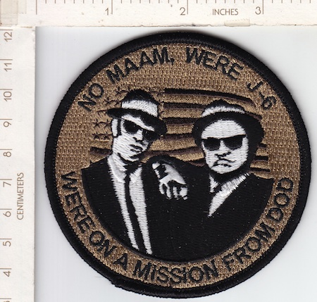 No Ma'am We're J-6 We're On A Mission From DOD me ns $6.00