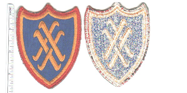 20th Corps CE NS WW2 $17.50