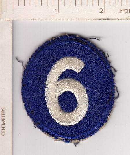 6th Corps #2 CE RFU WW2  $5.00