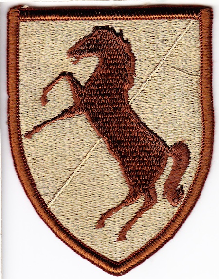11th Armored Cavalry Regiment DBU me ns $4.00