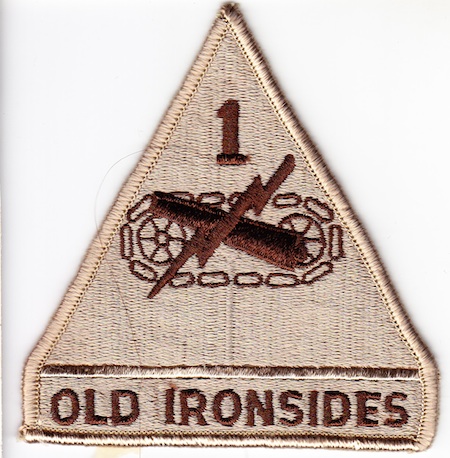 1st Armor Division me ns DBU $5.00