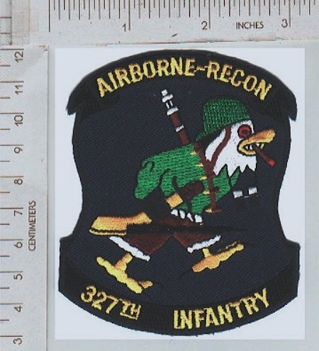 327th Infantry Rgt Airborne Recon ce ns r $4.25