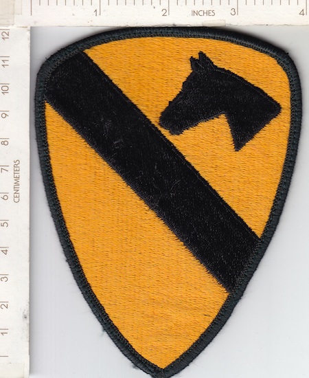 1st Cavalry me rfu $4.00