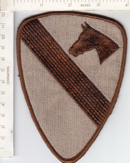 1st Cavalry dsrt me ns $6.00