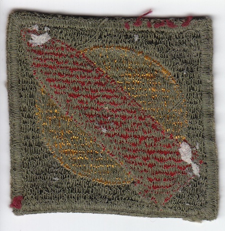 1st Coast Artillery WW2 greenback reverse