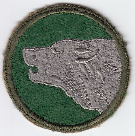 104th Infantry Div ce ns WW2 $5.00