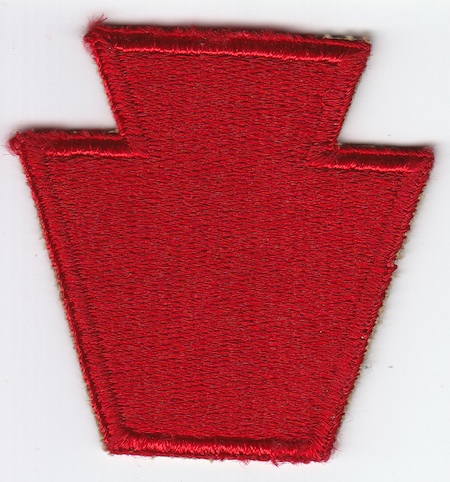 28th Infantry Div WW2 ce ns $5.00