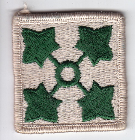 4th Infantry Div ME NS $3.50