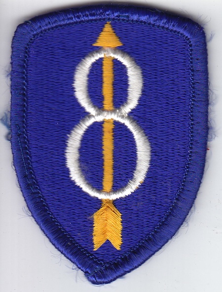 8th Infantry Div ME RFU $2.50