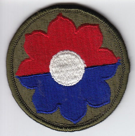 9th Infantry Div ME NS $3.40
